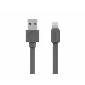 ALLOCACOC (10451GY/LGHTBC) kabl USB A (muški) na Apple iPhone Lightning (muški) 1,5m sivi