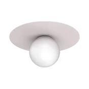 Stropna svetilka FLAT 1xE27/15W/230V premer 35 cm kremna