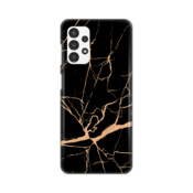 Silikonska maska za Samsung A135F Galaxy A13 4G All Black Print crna