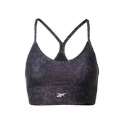Reebok Športni nederček ID TRAIN antracit/črna