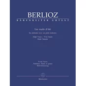 BERLIOZ:LES NUITS DETE/SUMMER NIGHTS HIGH VOICE/VOCAL SCORE