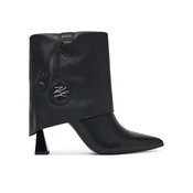 KARL LAGERFELD Škornji Debutante KL32045A Črna