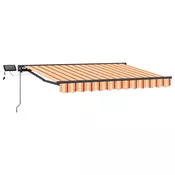 Rucni okvir tende s LED-ima 3,5 x 2,5 m Poliester s PU premazom
