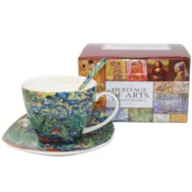 Porcelanasta skodelica in krožnik Van Gogh Starry Night kot darilo