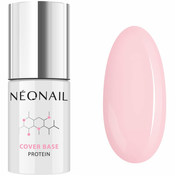 NeoNail Cover Base Protein podlak in nadlak za gel nohte odtenek Nude Rose 7,2 ml