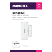 MARMITEK, Zigbee senzor alarma za vrata - upozorenja | baterija | praćenje