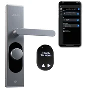 Shelly LOQED Touch Smart Lock Edelstahl Stainless Steel