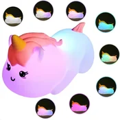 LED nočna lučka Unicorn - 14 luči