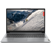 Lenovo 82R1005AYA IdeaPad 1 15ADA7 Laptop, 15.6, Ryzen 3-3250U, 4GB, 256 GB SSD