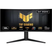 Gaming monitor ASUS TUF Gaming VG34VQL3A 34 UWQHD zakrivljeni 180 Hz
