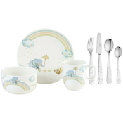Villeroy & Boch Otroška jedilna garnitura iz porcelana HODI KOT SLON, 7 kom