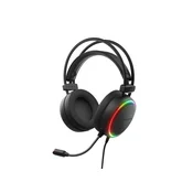 slomart GENESIS NEON 614 RGB gaming slušalice s mikrofonom, USB, ČRNe
