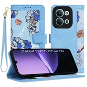 Etui Techsuit FlipCraft za Xiaomi Redmi 15C 4G/5G - vibrant blue