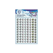 Astra CREATIVO Okrasni samolepilni kamenčki, 11 mm, 80 kosov, DIAMANT, 335118009
