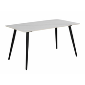 Miza Oakland 781 Bela, 75x80x140cm, Keramika, Kovina