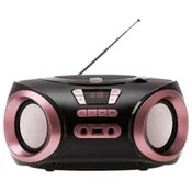 Adler AD 1181BC prenosni boombox CD/MP3 s FM radiem, USB in AUX vhodom