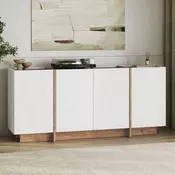 HANAH HOME Samostojeca komoda Dorma White Atlantic Pine