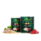 Nuevo - bez žitarica - JUNIOR piletina i govedina 800g