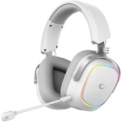 Rampage Rampage RETSU brezžične naglavne slušalke BT 2.4G RGB, bele
