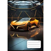 Cool by Victoria: zvezek Future Cars – A5, različni motivi