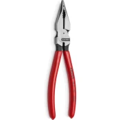 Knipex kombinovana špic klešta 185mm, sa gumiranim ruckama u blister pakovanju (08 21 185 SB)