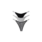 Calvin Klein Underwear Tangice siva/črna/bela