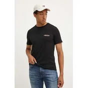 Bombažna kratka majica Guess Jeans moška, črna barva, M4YI55 K8HM0