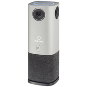Renkforce Renkforce RF-CC-800 360° videokonferenčni sistem Full HD 1920 x 1080 Pixel 360° zajemanje\, 4 širokokotne kamere\, mikrofon za sledenje glasu (doseg do 5 m)\, zvočnik\, stojalo, (20461113)