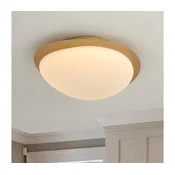 Brilagi - LED plafonsko svetlo VISBY WOOD LED/18W/230V precnik 38 cm braon