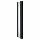 MONSTER Ovalni zrcalni radiator - 1800 mm x 380 mm - antracitno siva, (21569799)