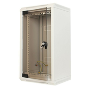 Triton 10 - 10U ali 19 - 5U, enodelna omarica, 360 mm popolnoma steklena vrata