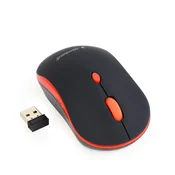 MUSW-4B-03-R Gembird Bezicni mis 2,4GHz opticki USB 800-1600Dpi black/red 103mm