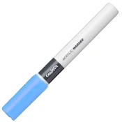 Akrilni markeri Carioca Plus - Van Orton, 2.0 mm, 6 komada, svijetlo plavi