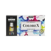 Pebeo Colorex set akvarelnih črnil 5 x 45 ml - flomastrov 12 kosov