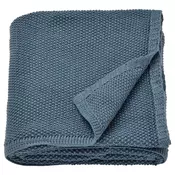 HUMLEMOTT Tanko cebe, plavo-siva, 130x170 cm