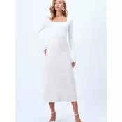 Trend Alacati Stili Ženska suknja Alc-X14407, Krem