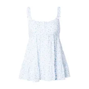 HOLLISTER Top mornarsko plava / azur / bijela