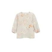 COMMA Bluza ecru / pesek / svetlo oranžna / temno oranžna