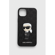 Etui za telefon Karl Lagerfeld iPhone 14 Plus 6.7 boja: crna