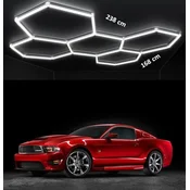 master LED HEXAGON 5S 168x238cm 192W 6500K 24.960lm LED modularni sistem razsvetljave