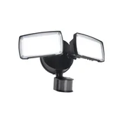 Lutec LED reflektor CHIMERA, senzor pokreta, mat crni, 21W, 5000K, IP54