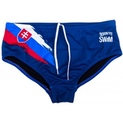 Mens swimsuit borntoswim svk brief blue s