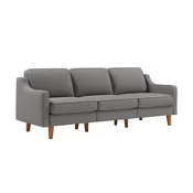 Atelier del Sofa Trosed Robin Extra 3, 220x84x87cm, Tamnosivi