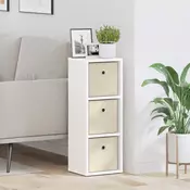 Kreveta s ladicama Bijelo 25,5 x 22 x 69,5 cm