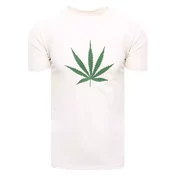 T-shirt męski ecru Dstreet