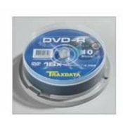 TRAXDATA OPTICKI MEDIJ DVD-R 16X CAKE 10