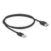 Delock USB 2.0 produžni kabel EASY USB Tip-A muški - EASY USB Tip-A ženski 1 m