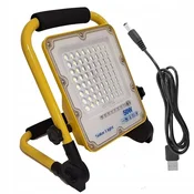 shumee HALOGEN LED PRENOSNI 50W ZA 230V + USB KABEL GRADBENA SVETILKA AKUMULATORSKA
