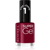 Rimmel Super Gel Nail Polish Gel Without UV/LED Lamp Color 043 Venus 12 ml