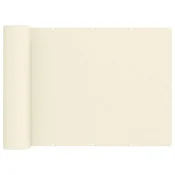 Vidaxl Zaslon za zasebnost na balkonu 200 x 500 cm Blago s PU prevleko